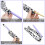 3 PCs/Set Fabric Tube Turner Bow Tie Upturn Tools Sewing Tools 4