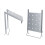Heavy Duty Movable Anti-Slip Ladder Platform Stand 5