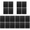 20 Pcs Replacement Mahjong Table Machine Head Push Pads 4