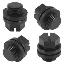 4-pack avtappningspluggar med O-ringar Pumpplugg Poolfilterbyte