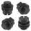 4-pack avtappningspluggar med O-ringar Pumpplugg Poolfilterbyte 1