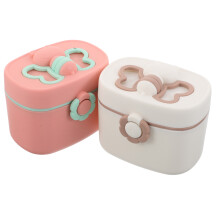 2Pcs Baby Formula Dispenser With Scoop And Handle For Travel