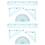 6 Sets Geometry Drawing Tool Ruler With Protractor For School Math 7