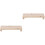 Wood Wrist Rest Hand Support Board For Drawing Calligraphy 2pcs 6
