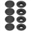 4x monteringsclips til bilmåtter, sort til 6680520 3