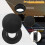 4x monteringsclips til bilmåtter, sort til 6680520 7