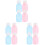 12 Pcs Nail Remover Pump Bottles Empty Portable Dispensers 4