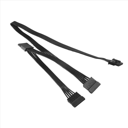 5-bens til 3-bens harddisk HDD-strømkabel kun til 2