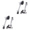 2 Sets Drum Leg Replacement Parts Bottom Support 3