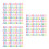 1050 Pcs Multicolor Mini Brads For Paper Crafts And Kindergarten 6