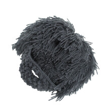 2 Pcs 44-50cm Winter Warm Ski Hat For Kids Grey