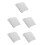 50 Pcs Board Bumper Pad Polystyrene Shipping Protection 3mm 6