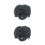 2 Pcs 44-50cm Winter Warm Ski Hat For Kids Grey 9