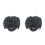 2 Pcs 44-50cm Winter Warm Ski Hat For Kids Grey 6