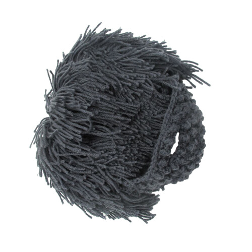 2 Pcs 44-50cm Winter Warm Ski Hat For Kids Grey 2