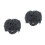2 Pcs 44-50cm Winter Warm Ski Hat For Kids Grey 10