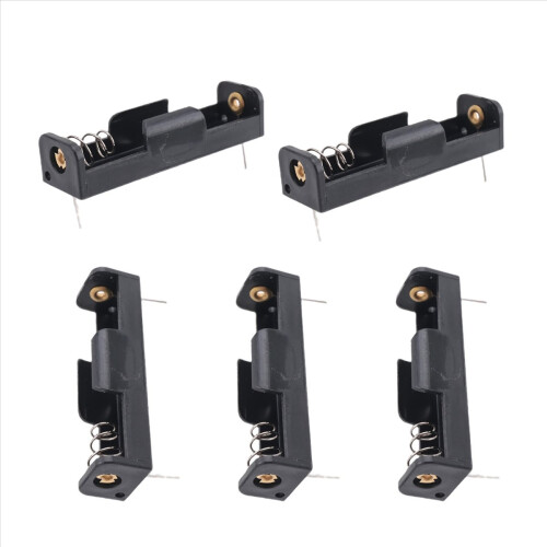 5x Battery Holder/Connector with Switch AA x 1 Holder PCB 1