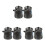 6 Pcs Ceramic Soy Sauce Container Pot Dispenser Holder 2