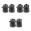 6 Pcs Ceramic Soy Sauce Container Pot Dispenser Holder 6