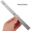 5Pcs Animation Peg Bar Ruler 3 Pin Tool For Paper Position Fixing 8