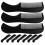10Pcs Plastic Mustache And Beard Comb For Men 10