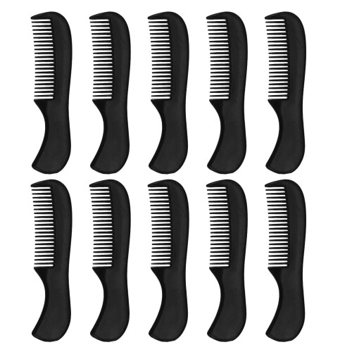 10Pcs Plastic Mustache And Beard Comb For Men 2
