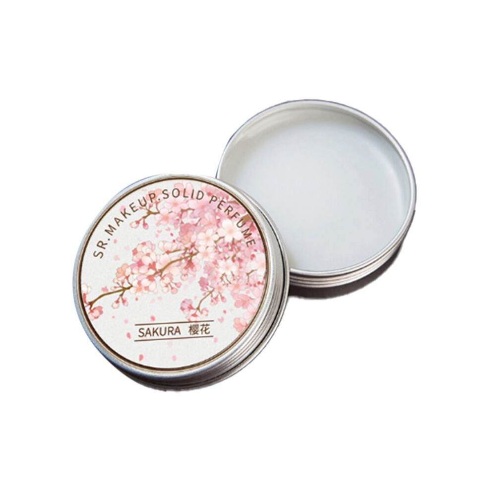 Umã¦Rket 5Pcs Women Solid Perfume Portable Solid Fragrances(Cherry Blossoms)