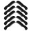 10Pcs Plastic Mustache And Beard Comb For Men 1