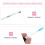 10Pcs Eyelash Extensions Brush Tube Glitter Eyebrow Comb 11