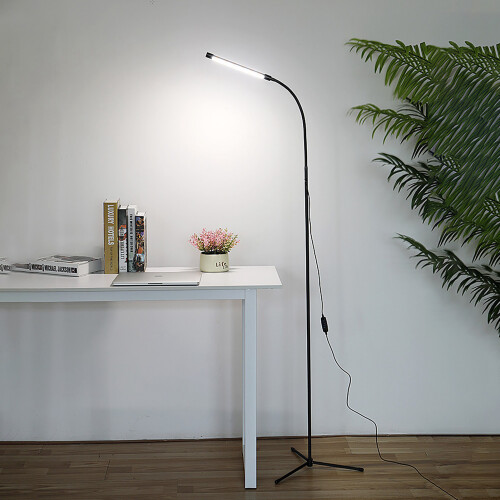 LED Floor Lamp Modern Study Room Light USB Powered 2