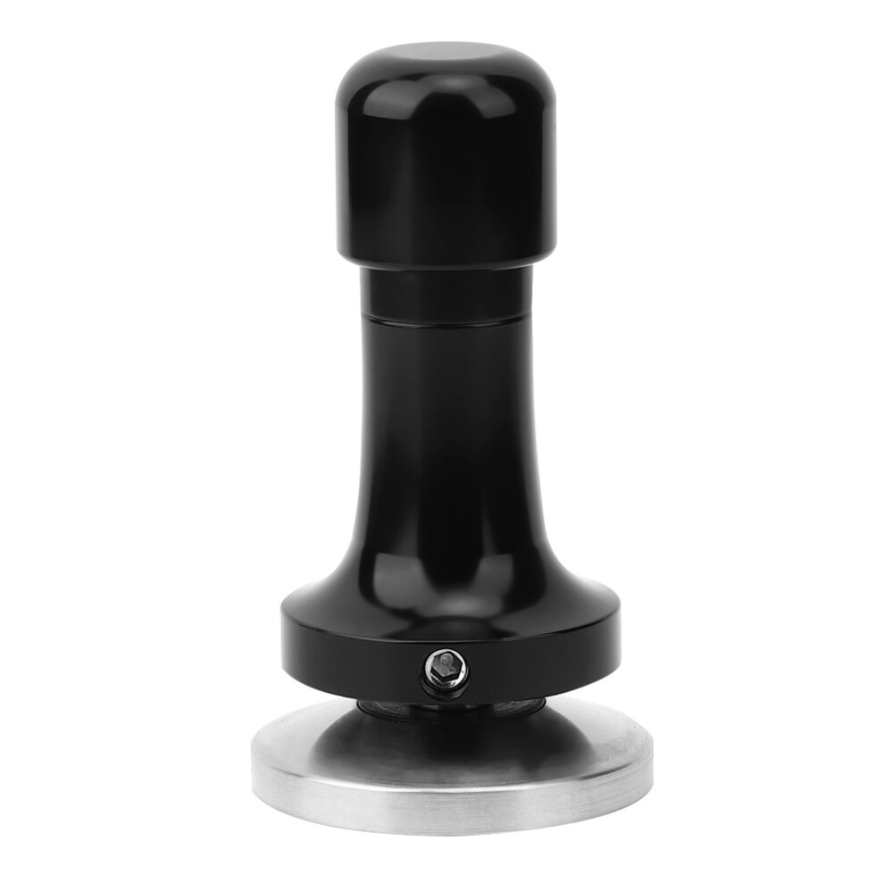58Mm Stainless Steel Coffee Tamper Adjustable Black 685922978882