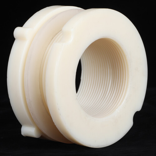 2in Water Tower ABS Bulkhead Tank Fitting Adapter for Fish Tanks 1
