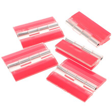 4 Pack Adhesive Hinges Cabinet Door Replacement Heavy Duty Piano
