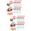 80Pièces Picks Gâteau Ballon Mousse Assortis Décorations 7