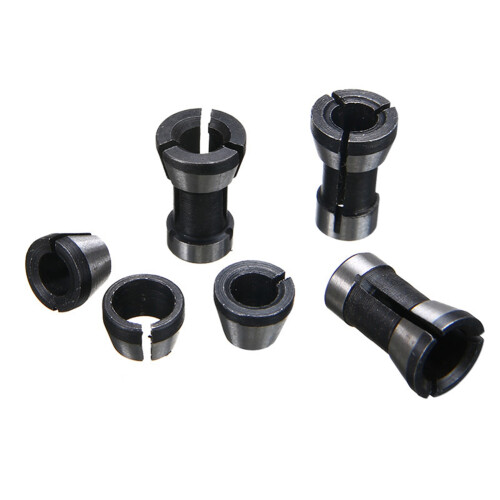 8 stk. højpræcisionsadapter-spændetangssæt 6 mm/6,35 mm/8 mm spændetangspatron 2