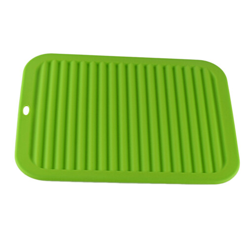 2 Pcs Heat Resistant Mat Draining Kitchen Counter Dish For Table
