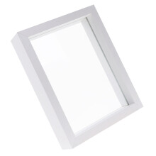 3 Pcs Double Sided Glass Photo Frame Transparent Specimen Clip