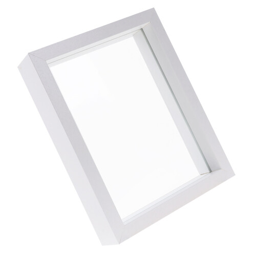 3 Pcs Double Sided Glass Photo Frame Transparent Specimen Clip