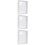 3 Pcs Double Sided Glass Photo Frame Transparent Specimen Clip 9