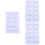 3 Count Bottom Lashes Individual Strip Natural False Eyelashes Look 6