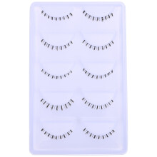 3 Count Bottom Lashes Individual Strip Natural False Eyelashes Look