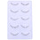 3 Count Bottom Lashes Individual Strip Natural False Eyelashes Look 1