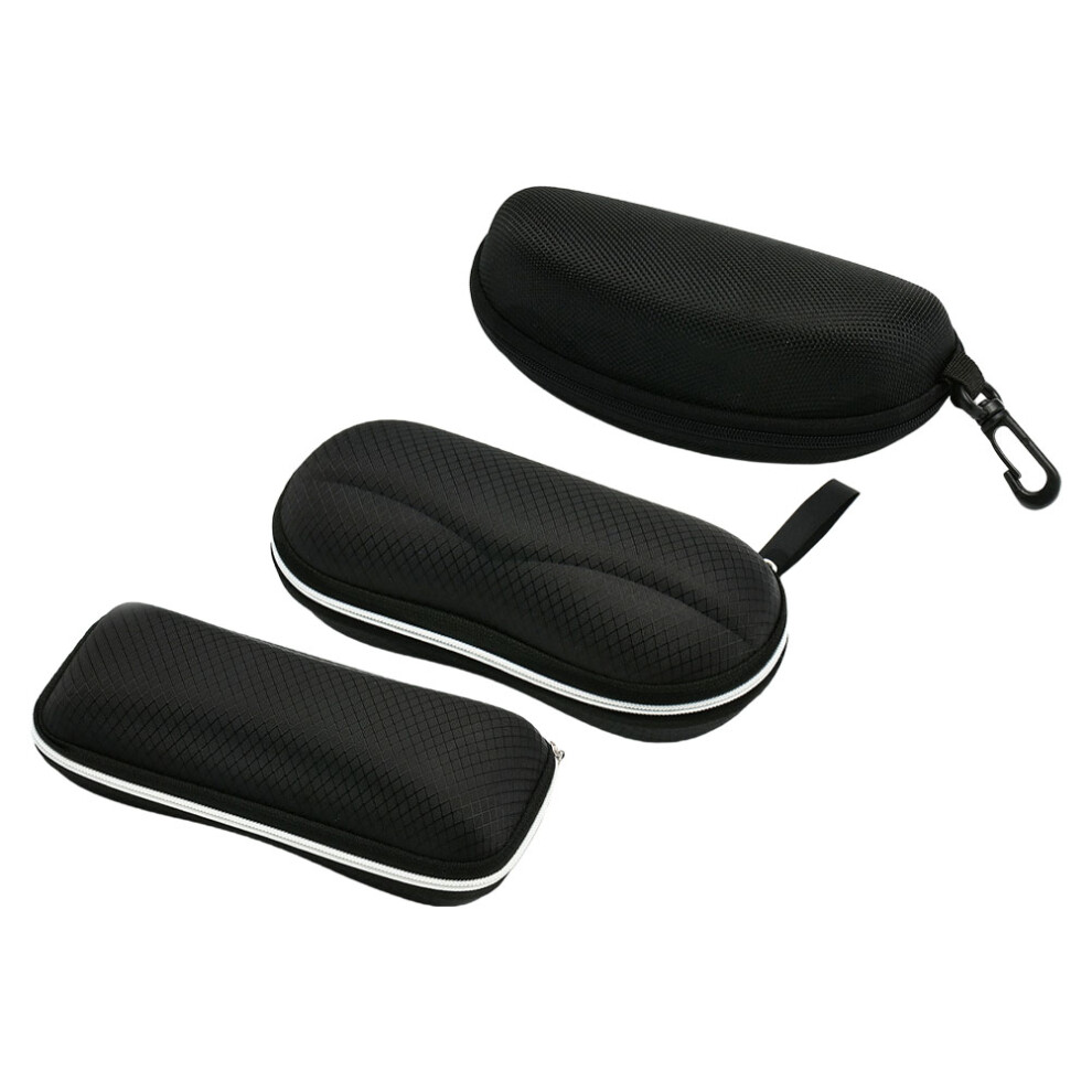 Artibetter Set Of 3 Travel Glasses Case Sunglasses Holder Box Storage Cases