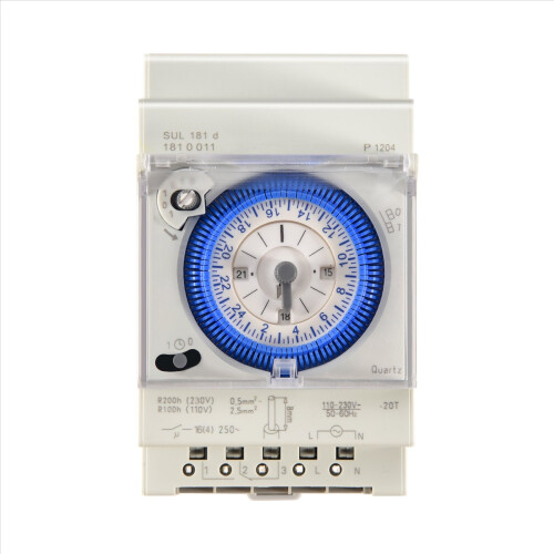Analog Mechanical Timer 24 hours Daily Programmable Switch Relay 2