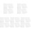 50 Pcs Large Foam Poster Board Multi-Function Blank Diy Foam Board 4
