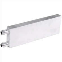 Aluminiumlegering CPU 40x120mm vattenkylningsblock för PC Laptop