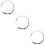 3 Pcs Musical Instrument Drum Kit Accessories Opening Protective Ring 9