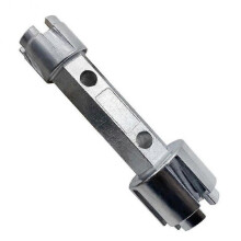 SNQTV-Tub Drain Remover Wrench Tub Drain Wrench Tub Dual Ended Drain Wrench Drain Remover Tool Zinc Alloy