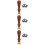 3Pcs Manuscript Sealing Sticks With Wicks For Envelopes 8