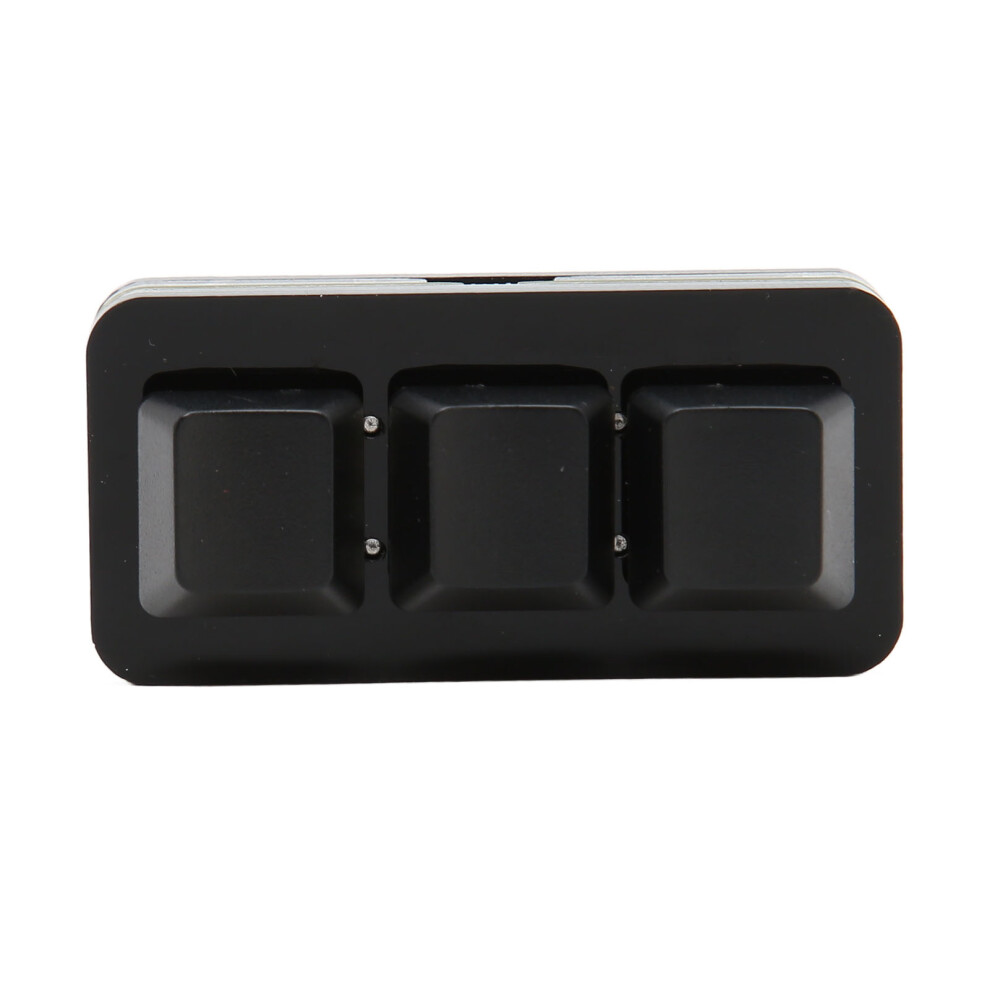 Mini Usb 3 Keypad With Rgb Led Backlight, Supports Hot Swap & Macro Programming (6.5X3x3cm) 7901352042102